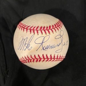 Mike Greenwell Signed Baseball